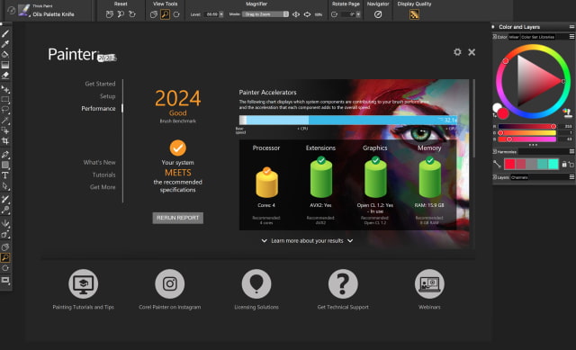 corel painter 2018 for pc/mac - upgrade download