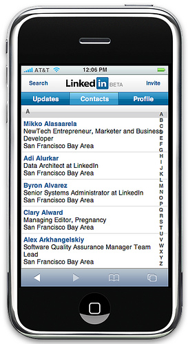 LinkedIn Mobile for iPhone