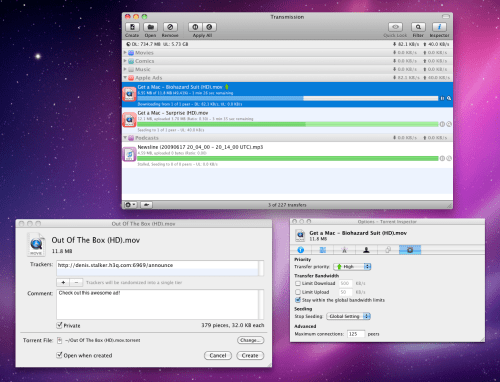 Transmission 1.8 BitTorrent Client Released