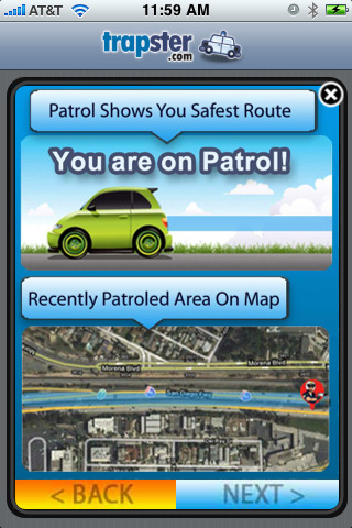 Trapster Speed Trap Alerts Adds Patrol and Caravan Features