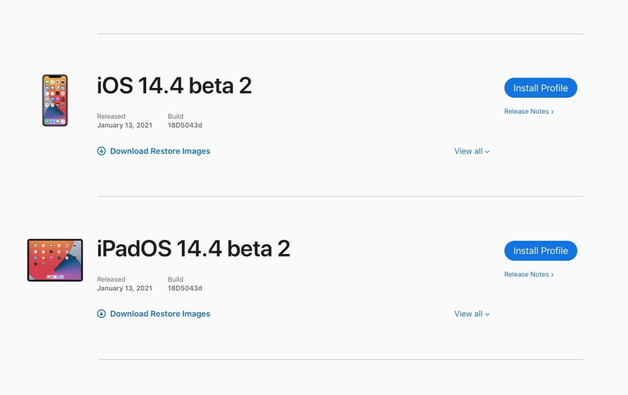 ios 14.4 beta download