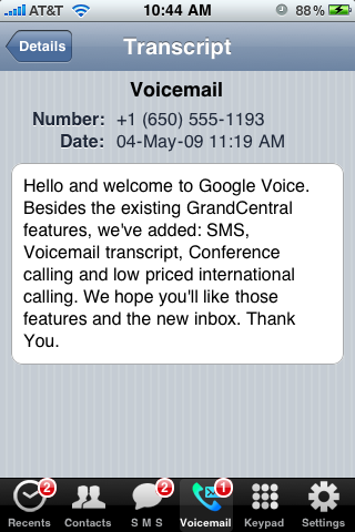 Black Swan Brings Google Voice Back to the iPhone Without Jailbreaking