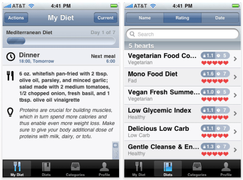 First of Its Kind Weight-Loss App for iPhone