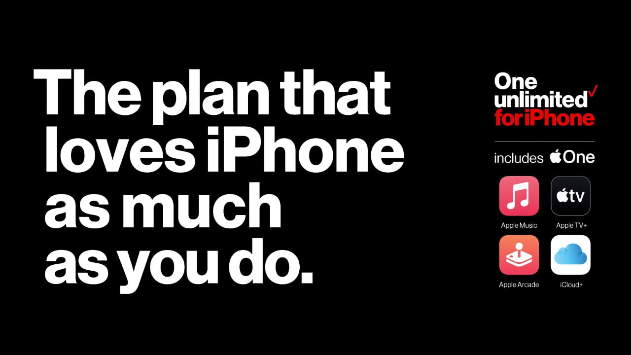 Verizon Launches 'One Unlimited' Plan for iPhone That Includes Apple