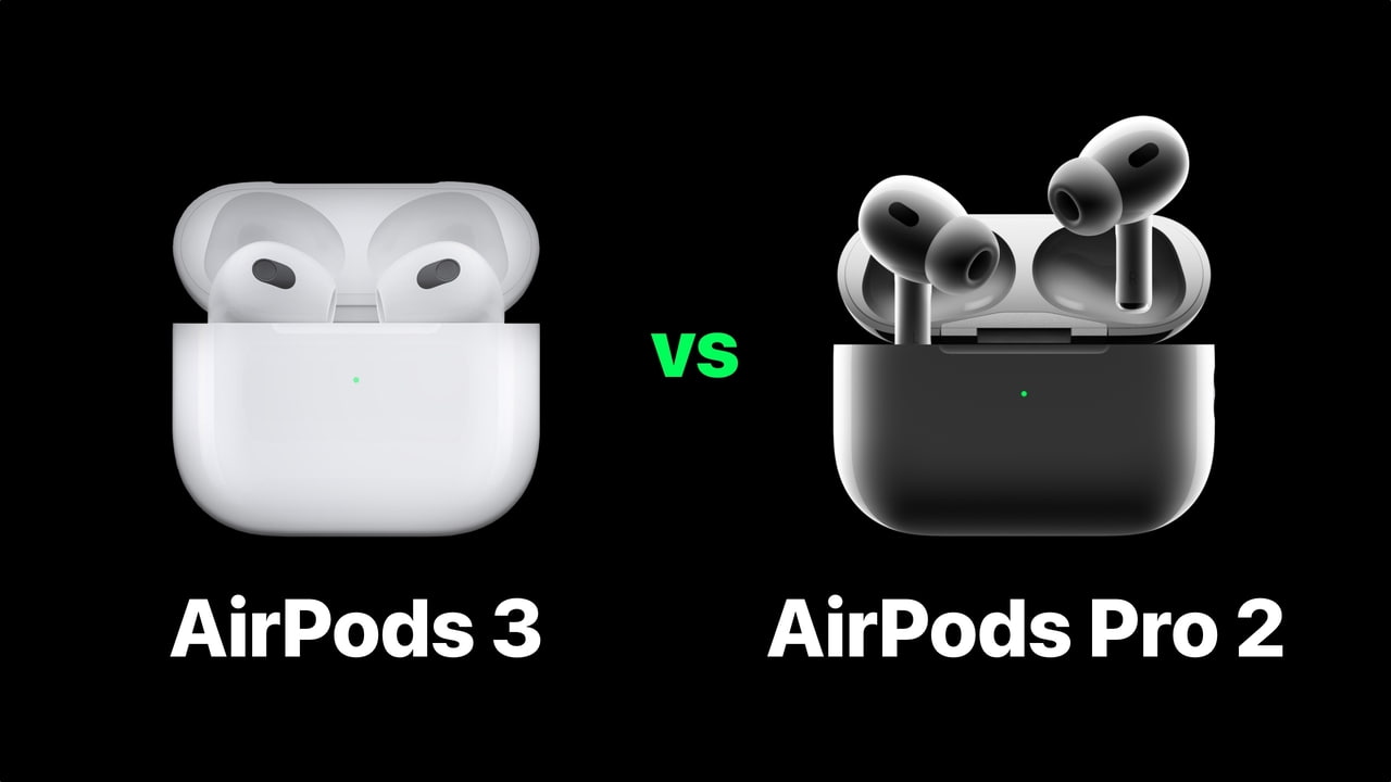 AirPods 3 vs AirPods Pro 2 -