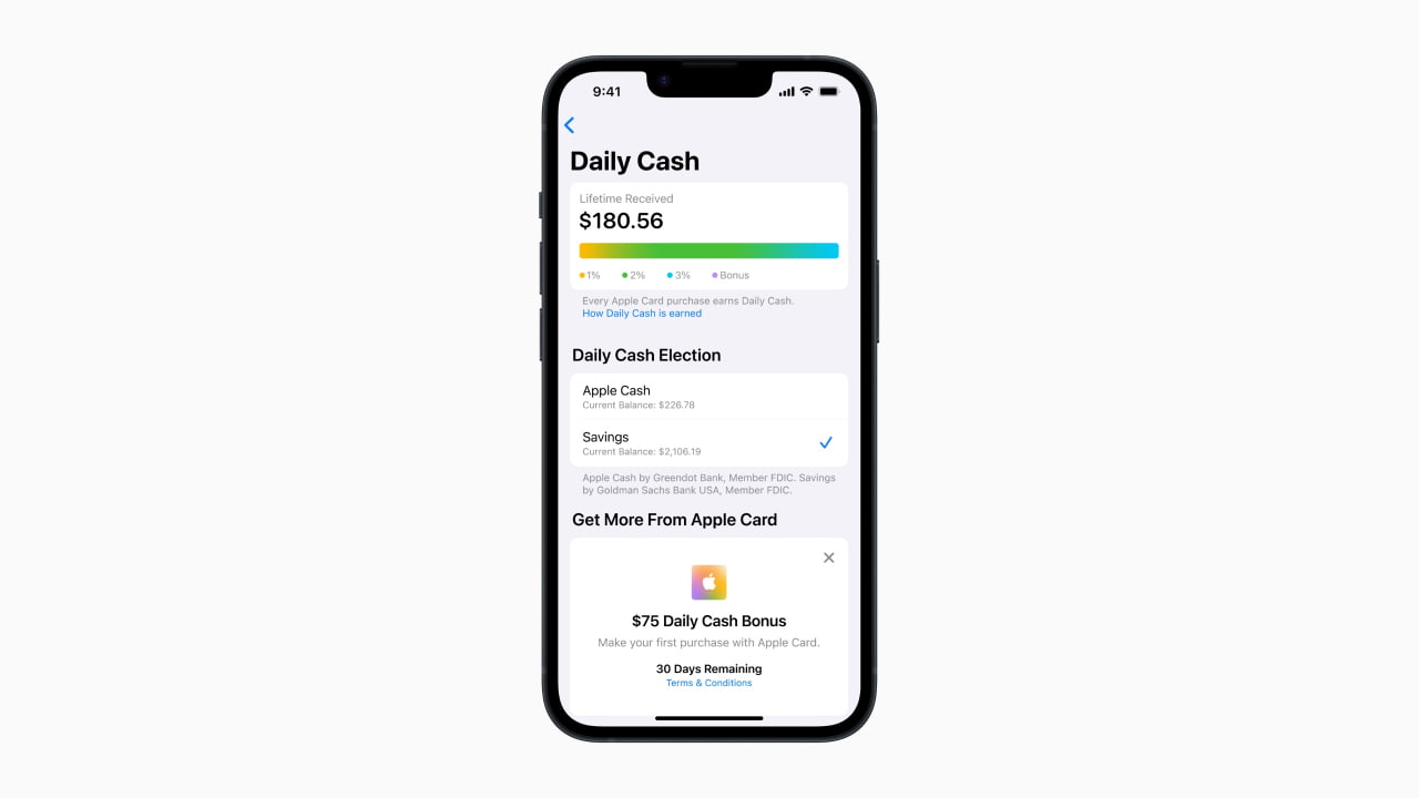 Apple Card Will Soon Let Users Deposit Daily Cash Into High-Yield ...