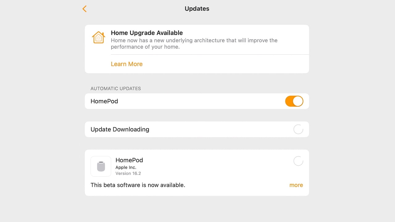 homepod beta 16.2