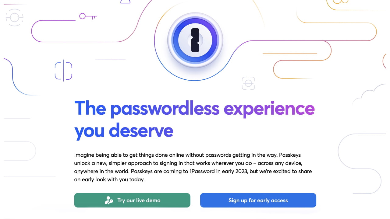 1Password Launches Interactive Demo And Walkthrough Of Passkeys ...