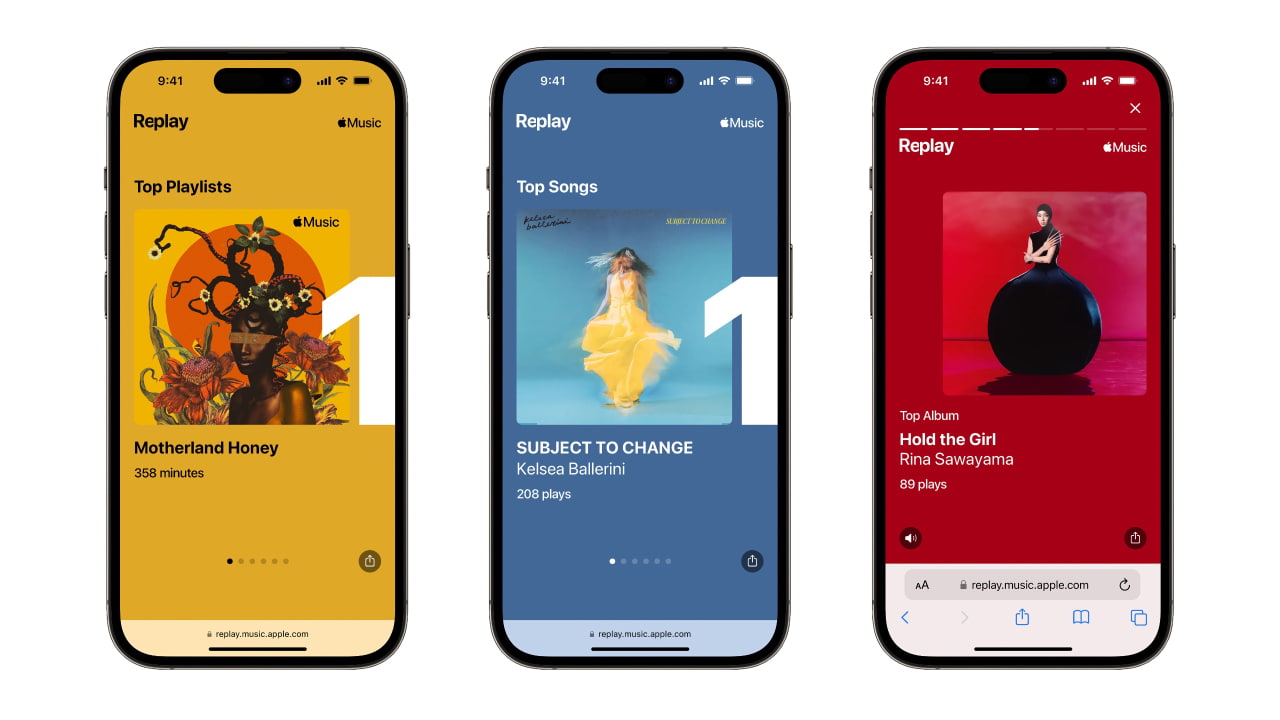 Apple Music launches new Replay experience; reveals 2022's Top