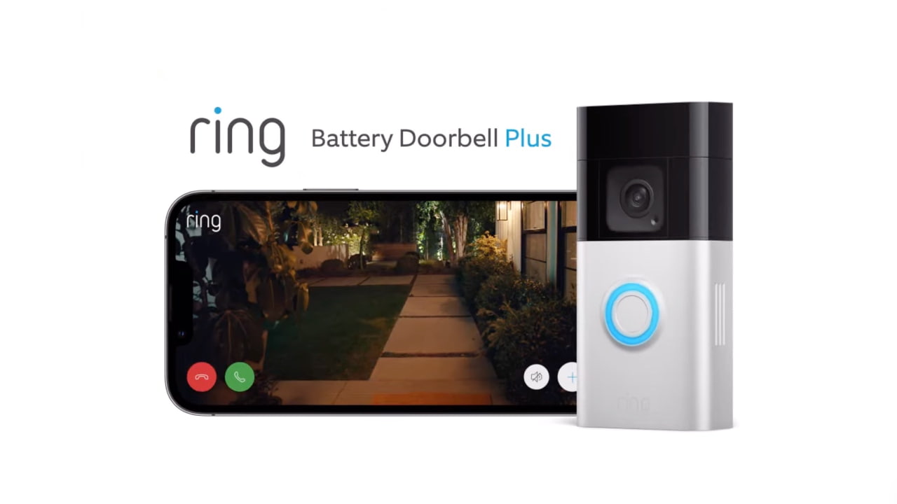 Ring Battery Doorbell Plus | Head-to-Toe HD+ Video, motion detection &  alerts, and Two-Way Talk (2023 release)