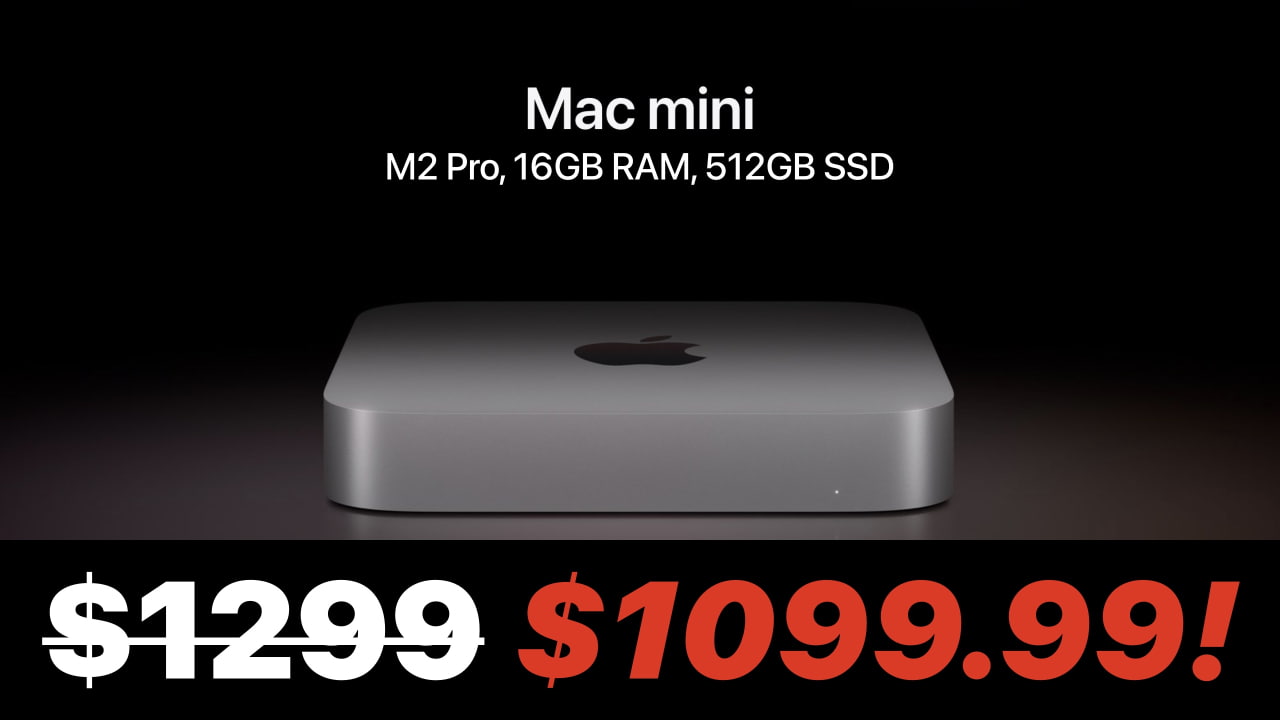 Deals: Apple's M2 Pro Mac mini with 16GB RAM drops to $1,199