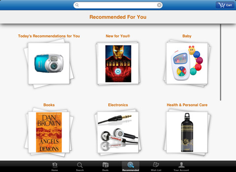 Amazon Mobile Gets Updated With iPad Support