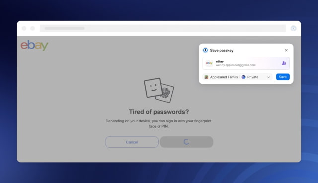 1Passwords Launches Beta Support for Passkeys