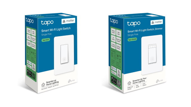 TP-Link&#039;s First Matter Smart Light Switch and Smart Dimmer Switch Now Available