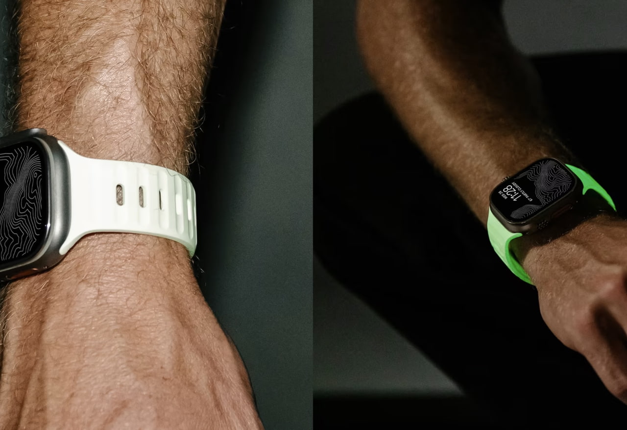 Nomad's wild new Apple Watch band gives you a literal glow-up