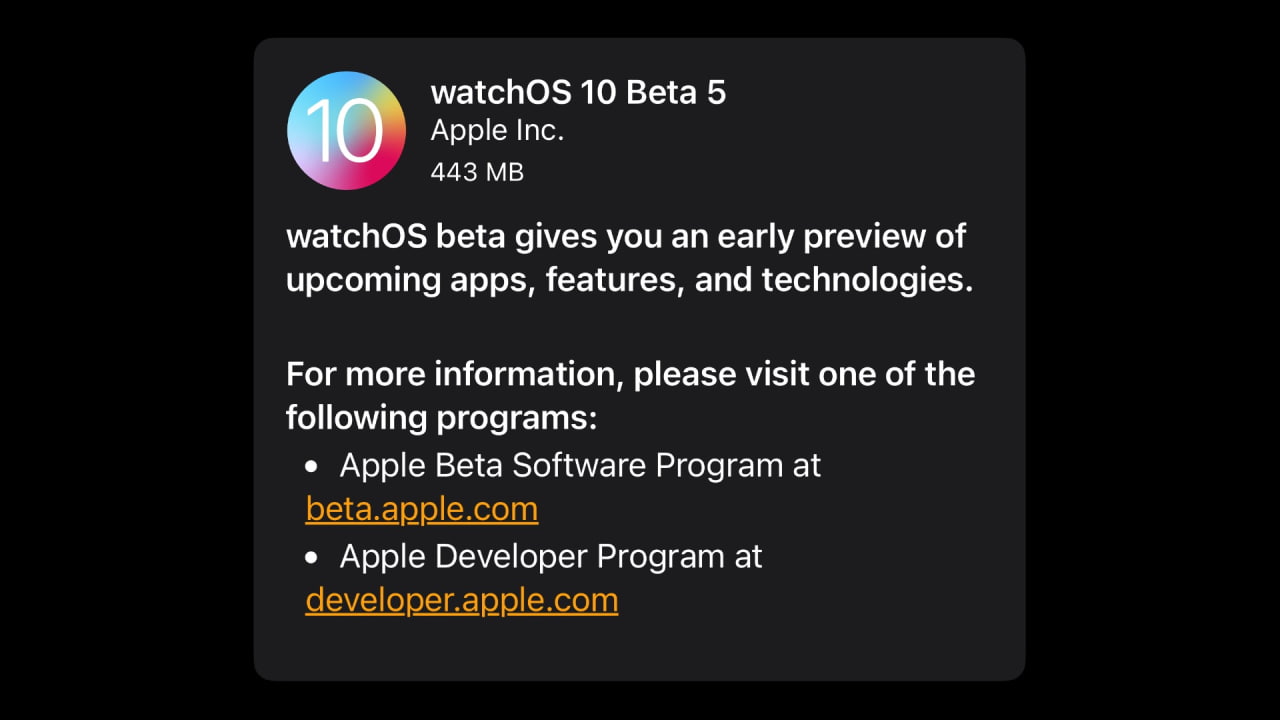 Apple Seeds watchOS 10 Beta 5 to Developers Download iClarified