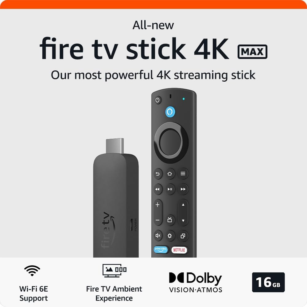 Amazon Releases New Fire TV Stick 4K and Fire TV Stick 4K Max to Rival Apple TV