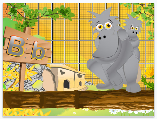 Alphabets In The Zoo For The iPad 