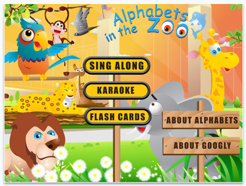 Alphabets In The Zoo For The iPad 