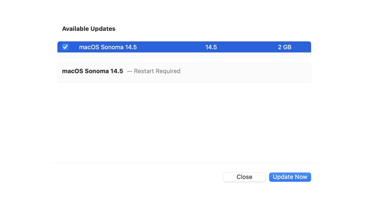 Apple Releases Macos Sonoma 14 5 Rc [download] Iclarified