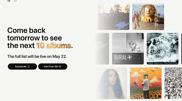 Apple Music Launches Inaugural &#039;100 Best Albums&#039; List