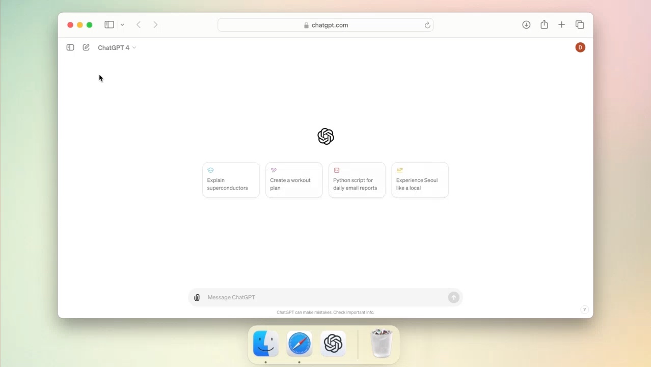 OpenAI Announces ChatGPT App for Mac, GPT-4o Model, More [Video]