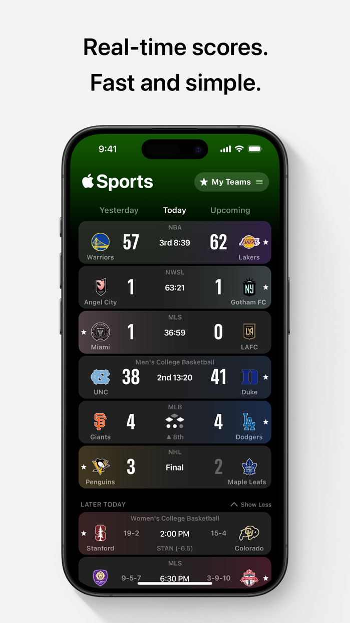 Apple Sports App Updated With New Visual Indicator for Substitutions