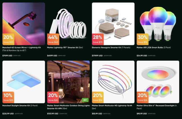 Nanoleaf Day Sale: Up to 50% Off Smart Home Lighting [Deal]