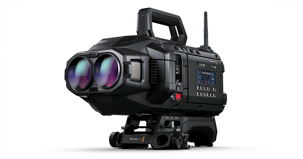 Blackmagic Design Announces URSA Cine Immersive Camera to Capture Video for Vision Pro