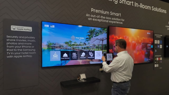 Samsung Hospitality TV Gets AirPlay Support