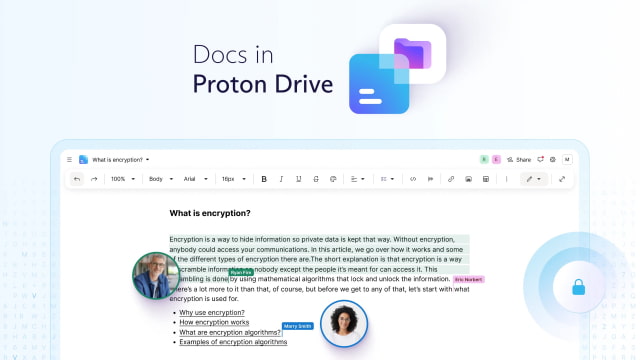 Proton Announces End-to-End Encrypted Collaborative Document Editor for Proton Drive
