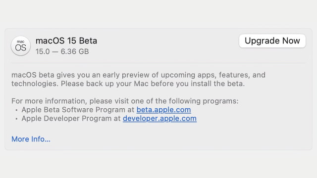 Apple Releases First Public Beta of macOS Sequoia 15 [Download]