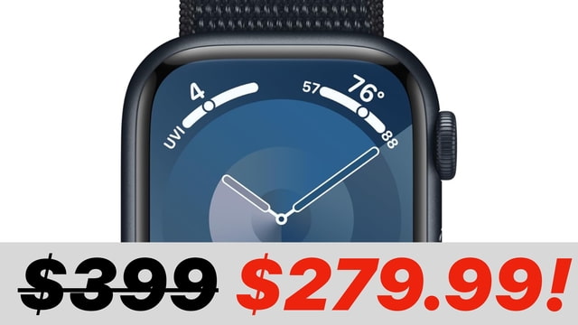 Apple Watch Series 9 on sale for 9.99! (Prime Day deal)