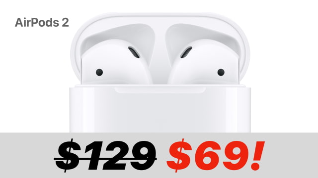 AirPods 2 On Sale for Just $69! [Prime Day Deal]