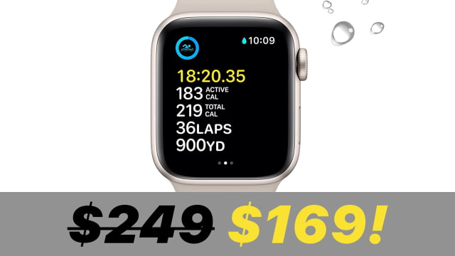 Apple Watch SE 2 On Sale for $169 [Prime Day Deal]