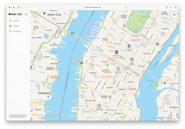 Apple Maps Launches on the Web in Beta