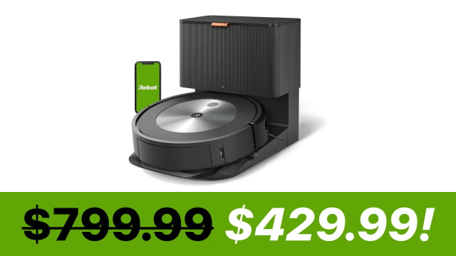 Final Chance to Get iRobot Roomba j7+ Self-Emptying Robot Vacuum for 46% Off [Deal]