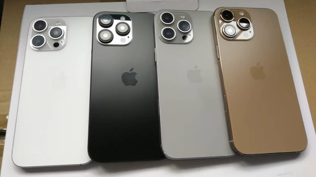 Leak Allegedly Reveals All Four iPhone 16 Pro Colors [Image]