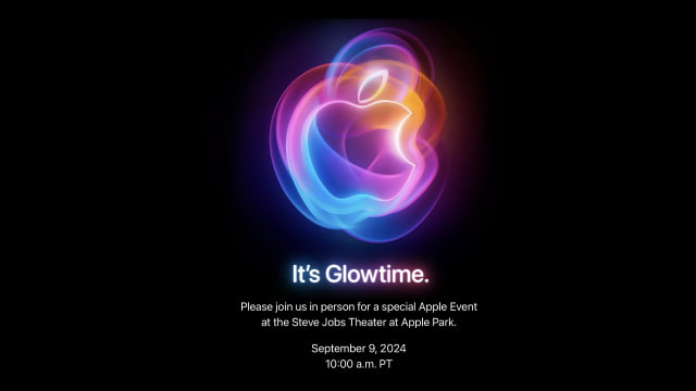 Apple Officially Announces iPhone Special Event for September 9: &#039;It&#039;s Glowtime&#039;