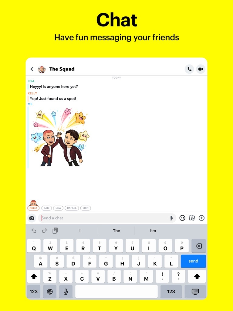 Snapchat App Gets Native Support for iPad