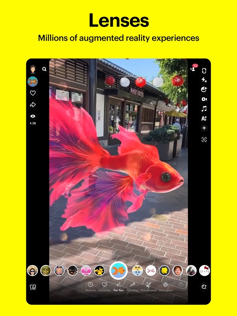 Snapchat App Gets Native Support for iPad