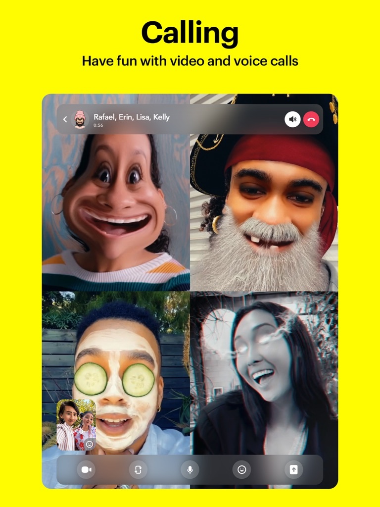 Snapchat App Gets Native Support for iPad