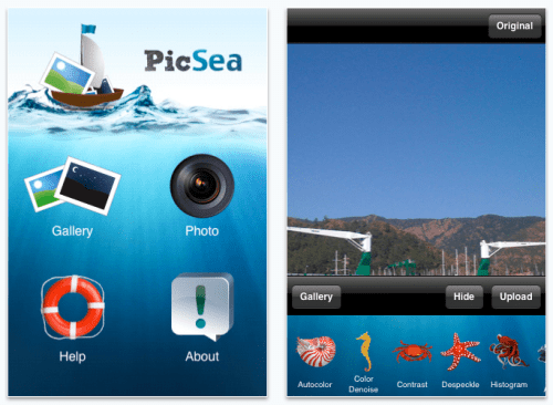 PicSea 1.0 Released for iPhone