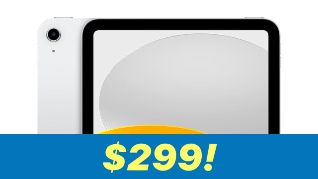 Apple iPad 10 On Sale for $299 [Deal]