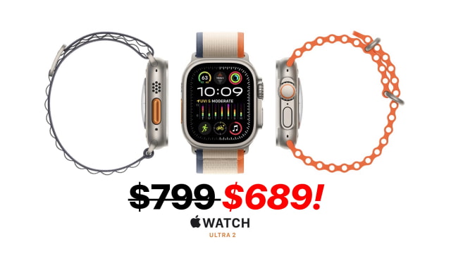 Apple Watch Ultra 2 On Sale for $689 [Lowest Price Ever]