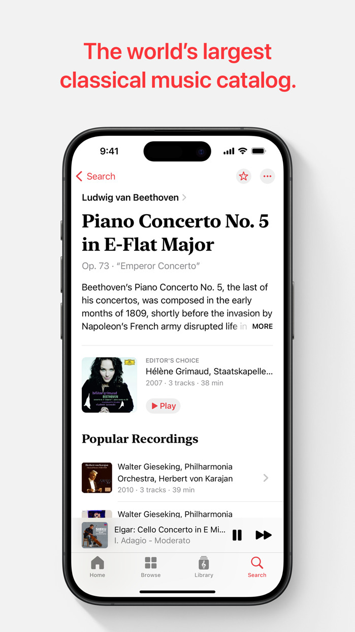 Apple Music Classical 2.0 Released With Album Booklets for Thousands of Albums