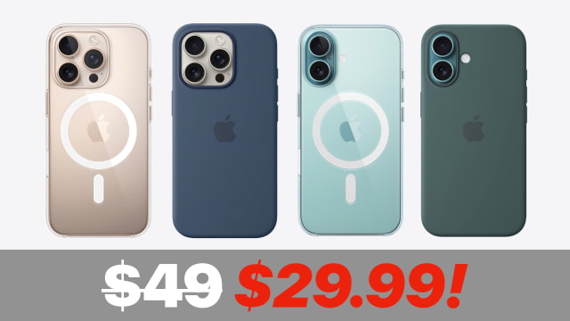 Official Apple iPhone 16 Cases On Sale for 39% Off! [Deal]