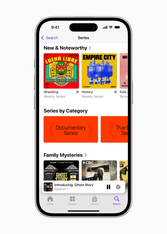 Apple Podcasts Launches New &#039;Top Series Chart&#039; and &#039;Series Essentials&#039;