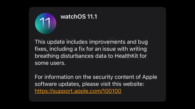 Apple Seeds watchOS 11.1 RC1 to Developers [Download]