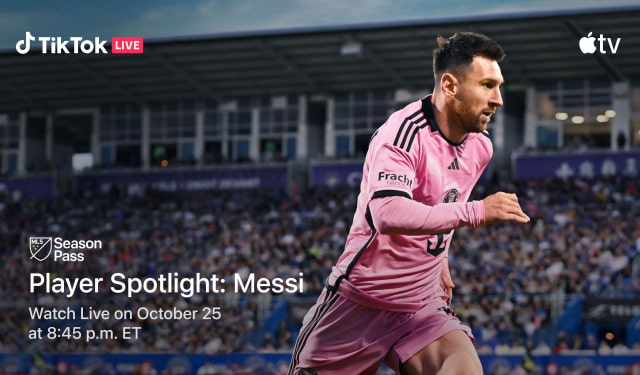 Apple Will Stream Lionel Messi&#039;s MLS Cup Playoffs Debut for Free